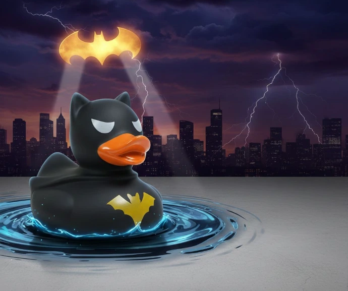 Dark Quack Duck image